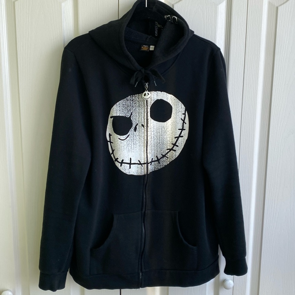 Halloween Men’s Black Hoodie, Size  XL / TG